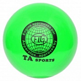 Мяч для художественной гимнастики Zez Sport T8 Green