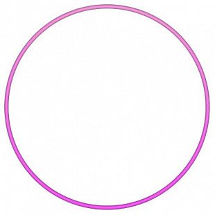 Обруч пластиковый Absolute Champion d750мм pink