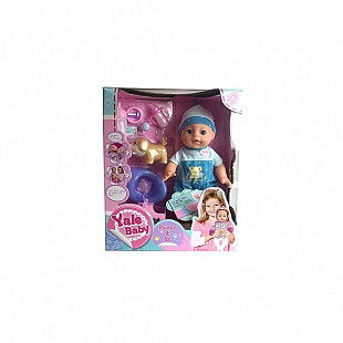 Кукла PlaySmart Пупс YL1820J blue