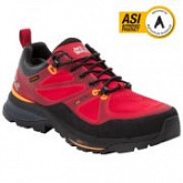 Водонепроницаемые кроссовки мужские Jack Wolfskin Force Striker Texapore Low M red / orange