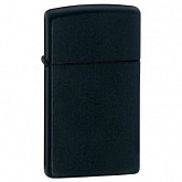Зажигалка Zippo Slim 1618 black matte
