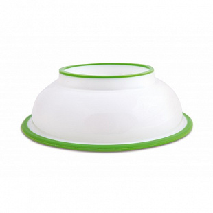 Тарелка Canpol babies Пластиковая 270 мл Коровка 4/416 Green