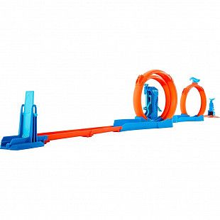 Трек Hot Wheels Track Creator Triple Loop Track Kit (JDW39)