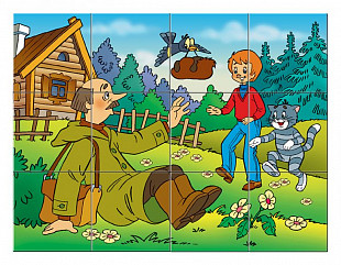 Кубики Step Puzzle Союзмультфильм Простоквашино - 2 87345