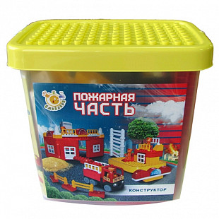 Конструктор детский "Пожарная часть" 013888/02