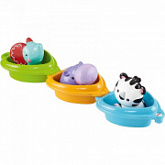 Набор игрушек для ванной Fisher Price Друзья на лодочках CDC04