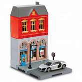 Игровой набор Rmz City Машинка и банк 614010