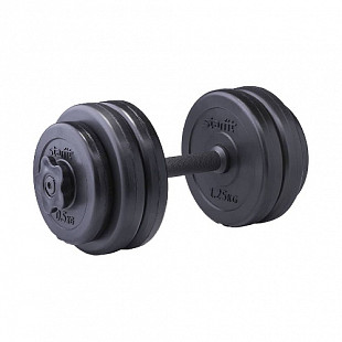 Гантель разборная пластиковая Starfit 6.5 кг DB-711 black
