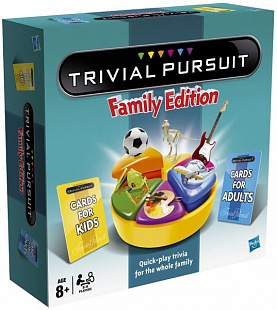 Настольная игра Hasbro Тривиал Персьют Семейное издание (73013)