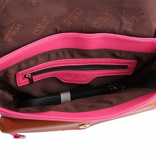 Женская сумка Pola 7140 dark pink