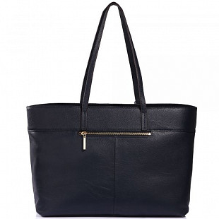 Женская сумка из кожи Pola 9024 dark blue