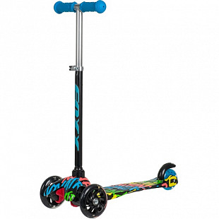 Самокат-кикборд Novatrack Disco-kids FXA.DISCOKIDS.BMC20