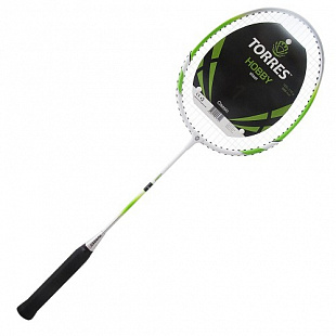 Ракетка для бадминтона Torres Hobby1 2 BD-504 green/white/black