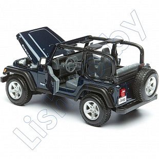 Машинка Maisto 1:27 Jeep Wrangler Rubicon (31245) blue