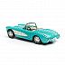Масштабная модель автомобиля Maisto 1:24 Шевроле Корвет (1957) (31275) blue