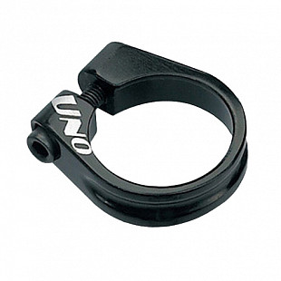 Зажим подседельный под шестигранник Uno 31,8 мм black ZTB12119