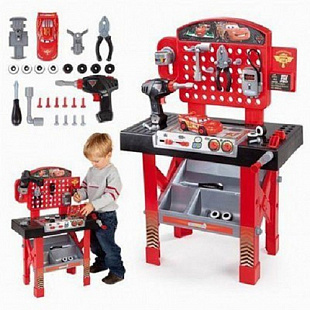 Игрушка Smoby Ремонтная мастерская Тачки с машинкой Маккуин 500189