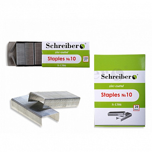 Скобы для степлера Schreiber № 10 S 1386