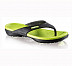 Шлепанцы пляжные женские Fashy 7635-00 black/lime