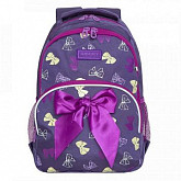 Рюкзак школьный GRIZZLY RG-160-3 /3 purple