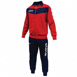 Спортивный костюм Givova Tuta Visa TR018 red/blue