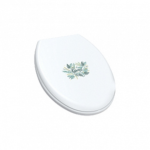 Сиденье для унитаза Berossi Home 1 snow white АС15801500