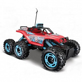 Радиоуправляемая машина Maisto Rock Crawler Extreme 6x6 81158 red/light blue