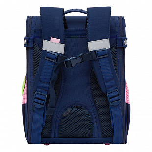 Рюкзак школьный GRIZZLY RAn-182-1 /1 dark blue