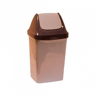 Контейнер для мусора Idea Свинг 9 л М2461 beige