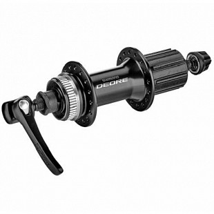 Втулка задняя Shimano Deore Center Lock 36H, OLD:135мм, AFHM6000AZBL