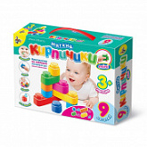 Конструктор мягкий Десятое Королевство Мягкие кирпичики 02670