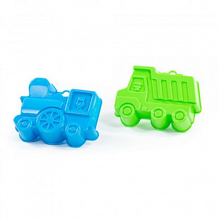 Игрушка Полесье Формочки (самосвал + паровоз) 2587