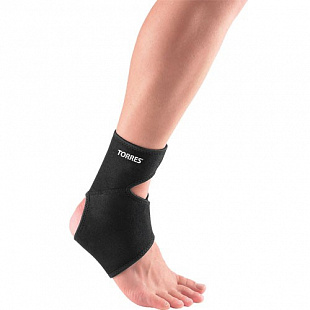 Суппорт голеностопа разъемный Torres PRL6010 black
