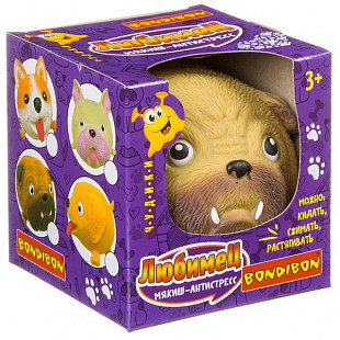 Мякиш-антистресс Bondibon Чудики Любимец Боксер ВВ3982