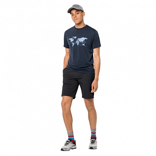 Шорты мужские Jack Wolfskin Jwp Shorts M black
