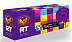 Самокат Y-Scoo RT Trio Diamond 120 Monsters 1 Zoi pink