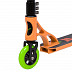 Самокат Novatrack Wolf Black/Orange 100A.WOLF.OR8