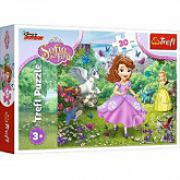 Пазл Trefl Принцесса София. София в саду 18252