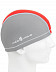 Шапочка для бассейна (плавания) взрослая Mad Wave Lycra Doutone gray/red