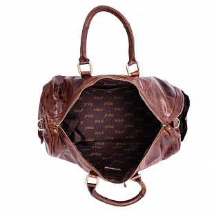 Дорожная сумка Pola 2801 dark brown
