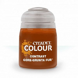 Краска для миниатюр Games Workshop Warhammer Contrast: Gore-Grunta Fur 18ML 29-28
