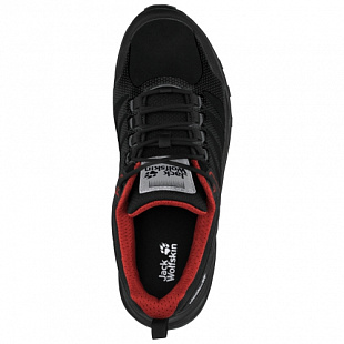 Обувь для универсального использования мужская Jack Wolfskin Cruiser Low M black / red