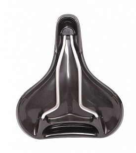 Седло Velo комфорт VL-6362 эластомерное black 6-156362