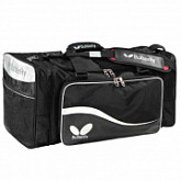 На картинке изображен Сумка спортивная Butterfly Linestream 80 см black Сумка спортивная Butterfly Linestream 80 см black