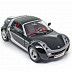 Коллекционная машина Bburago 1:24 Smart Roadster Cup (18-22065) black