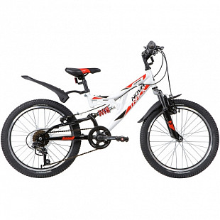 Велосипед Novatrack Shark 20" (2020) 20SS6V.SHARK.WT20 white