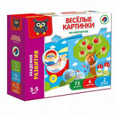 Игра настольная магнитная Vladi Toys Весёлые картинки VT5422-02
