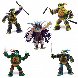 Фигурка Playmates Черепашки-ниндзя Супер Ниндзя Мики 90681