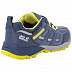 Водонепроницаемые кроссовки женские Jack Wolfskin Vojo Hike Xt Texapore Low W blue / lemon