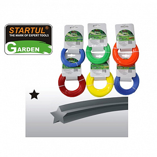 Леска Startul Garden звездочка 2.4 мм х 15 м ST6059-24